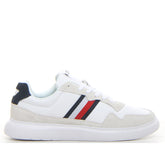 Light cupsole lth mix stripes | Boscaini Scarpe