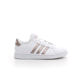 Grand Cours bambina white copper metal glow pink - ADIDAS BAMBINO | Boscaini Scarpe